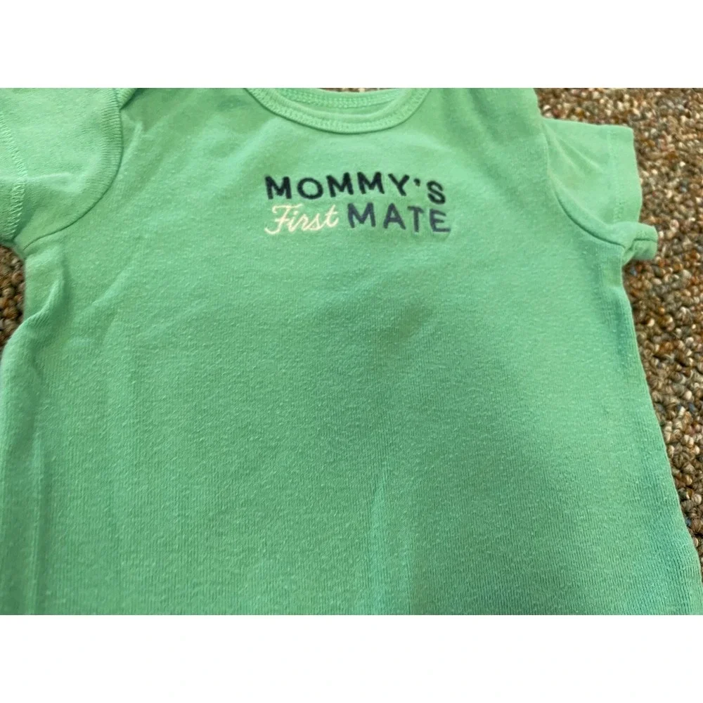Carter's Boys Whale Mommy's First Mate 3-Piece Set 6M